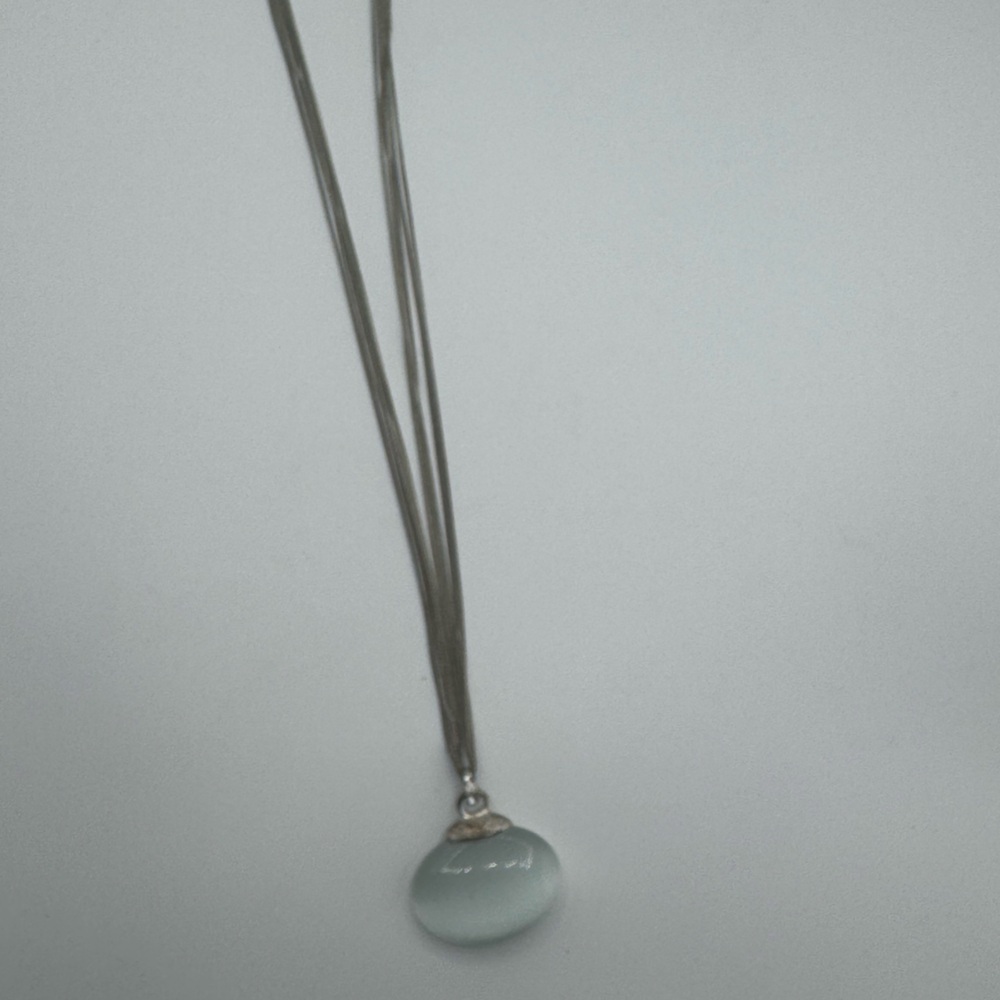 Opal-like Stone Multi-strand Necklace - Elegant